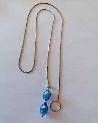 collana argento con ciondolo 