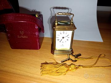 pendola orologio da tavolo-da viaggio LA VALLE'