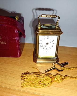 pendola orologio da tavolo-da viaggio LA VALLE'