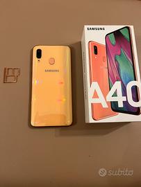 Samsung A40 Coral