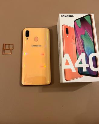 Samsung A40 Coral