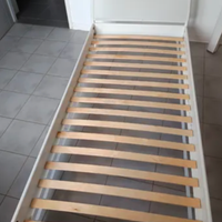 Struttura letto più materasso a molle Ikea 200x90