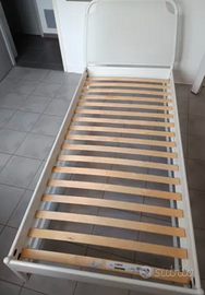 Struttura letto più materasso a molle Ikea 200x90