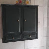 Mobili bagno legno verde