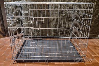 Gabbia Pieghevole per animali in acciaio