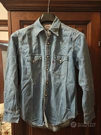 Levi's camicia jeans Tg. S  bottoni madreperla