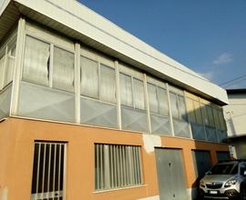 Capannone su due livelli più uffici