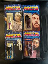 Action figures Maccio serie completa + autografo