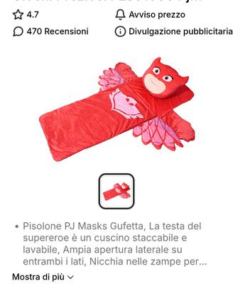 PJ masks pisolone