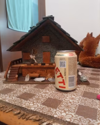 casetta no miniatura 