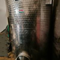 Serbatoio inox litri 1500