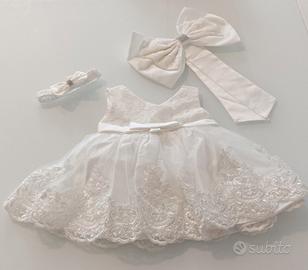 ABITO CERIMONIA NEONATA 3-6 MESI 