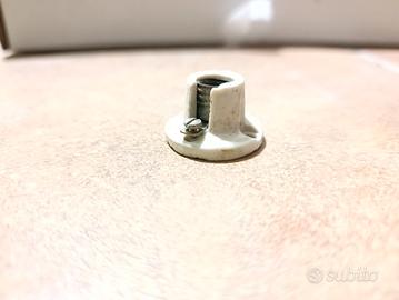 Portalampadine porcellana vintage