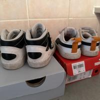 Scarpe bambino ADIDAS e PUMA taglia 22