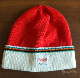Cuffia beanie Coca-Cola Olimpiadi 2026 simil lana