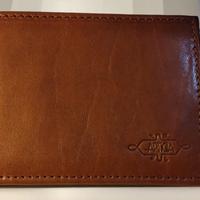 Portafoglio uomo in vera pelle ARTIGIA - nuovo