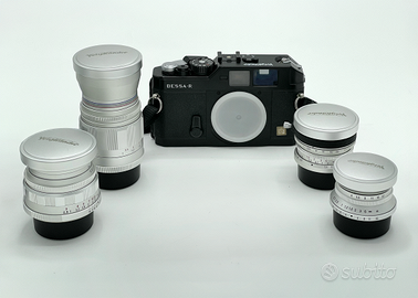 Voigtländer Bessa-R con kit di 4 obiettivi