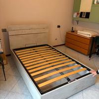 Letto contenitore una piazza e mezzo
