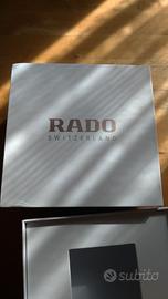 Scatola box orologio Rado swiss