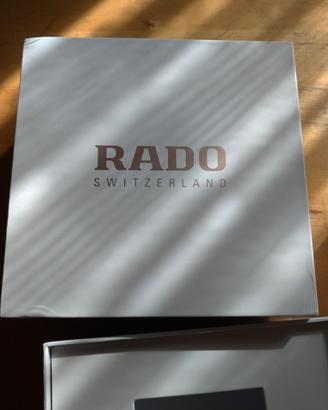 Scatola box orologio Rado swiss