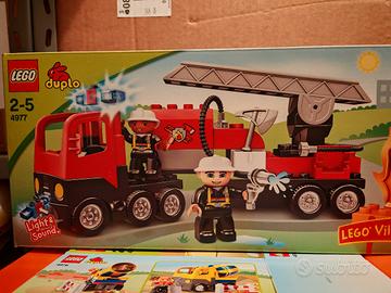 Set Lego Duplo 4977 camion dei pompieri 
