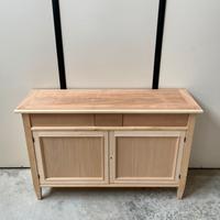 Mobile credenza credenzina madia in legno grezzo