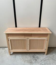 Mobile credenza credenzina madia in legno grezzo