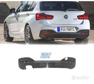 DIFFUSORE BMW F20 F21 LCI 15- LOOK M USCITA DOPPIA