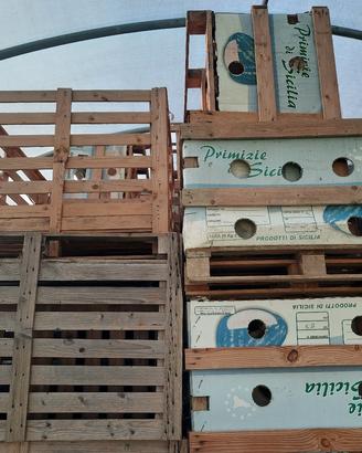 bins in legno
