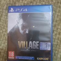 play station 4 Resident evil the village