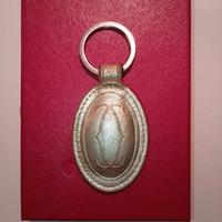 Portachiavi Cartier in pelle oro