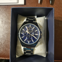 Casio edifice acciaio cronografo