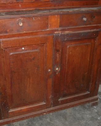 Antica credenza in abete metà '800
