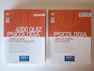 Hoepli Test Psicologia: libro teoria +quiz