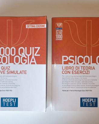 Hoepli Test Psicologia: libro teoria +quiz