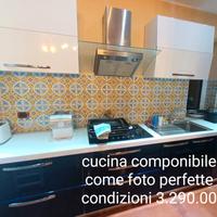 cucina componibile come nuova stile moderno