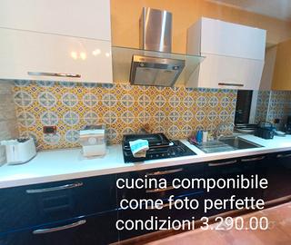 cucina componibile come nuova stile moderno