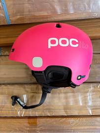 casco da sci POC Tg. M/L rosa fluo