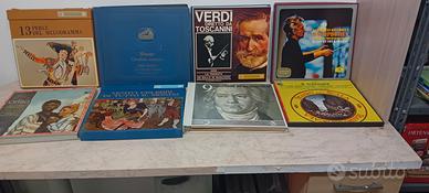 dischi in vinile vintage