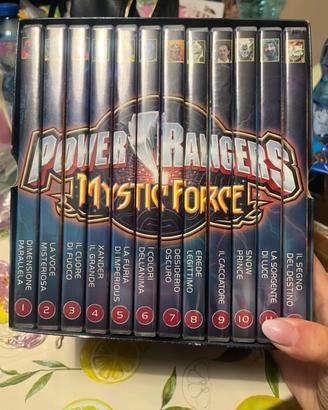 Dvd power rangers mystic force