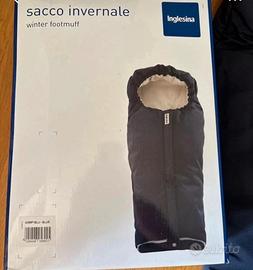 Sacco invernale per passeggino Inglesina blu