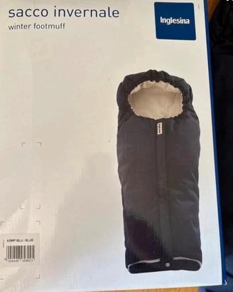 Sacco invernale per passeggino Inglesina blu