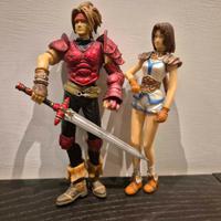 The Legend of Dragoon Dart e Shana Figures