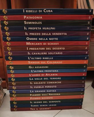 Tex Stella d'Oro (Texone) 1 -24 (manca solo il 20)