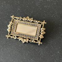 Spilla  vintage con specchietto