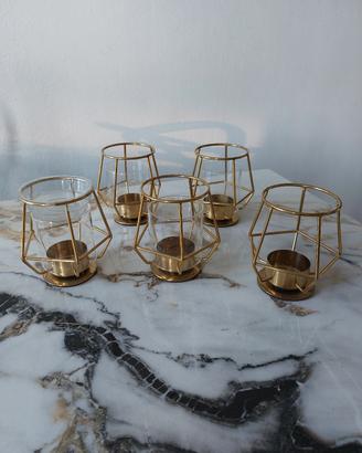 Set 5 portacandele Parlband Ikea