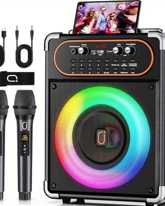 Cassa karaoke portatile nuova