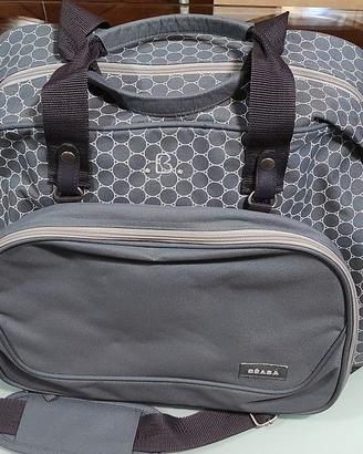 Borsa da viaggio con fasciatoio incorporato