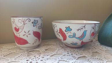 ciotola con bicchierino