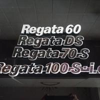 Lotto targhette Fiat Regata 